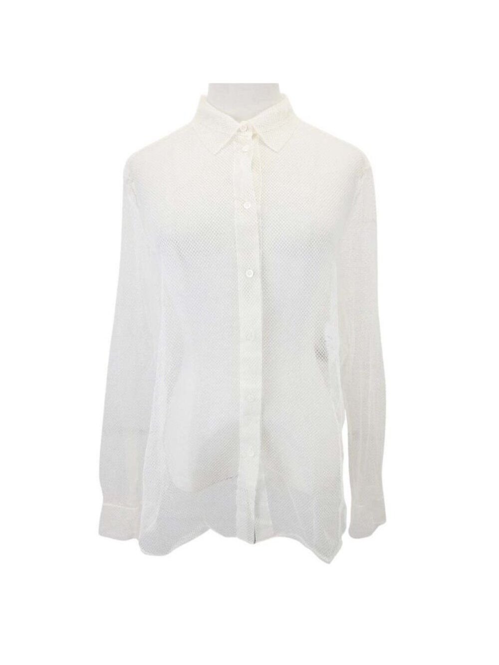 Dior Mesh Blouse Ivory